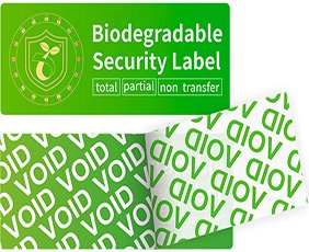 Biodegradable Security Label 