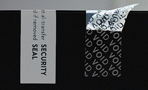 Partial transfer Seal Label