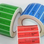 tamper evident label material