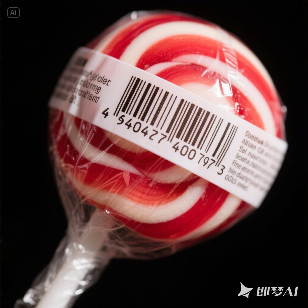 lollipop tamper evident label
