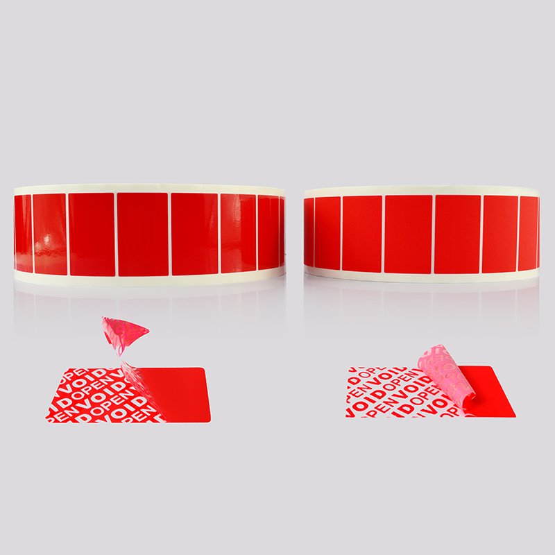 difference between security labels and security tape