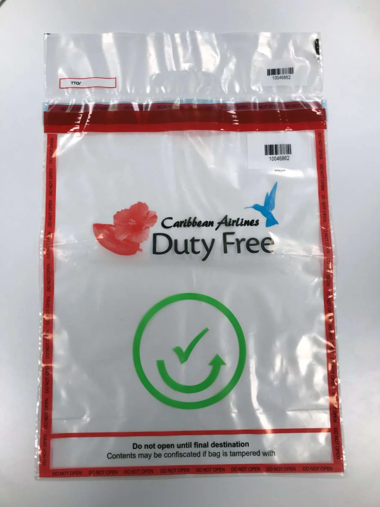 OEM Duty Free STEB Bags for Travel Retail and Airport Operations 2 duty free steb bag