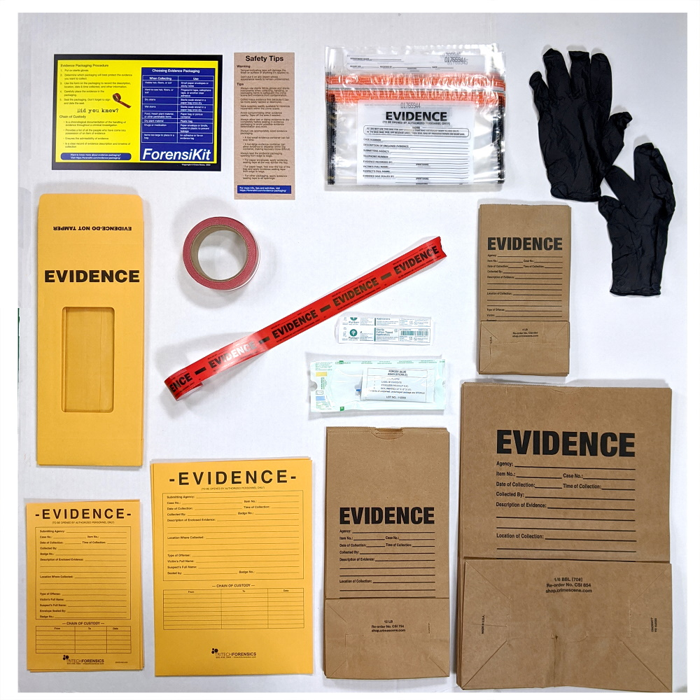 biohazard evidence bags
