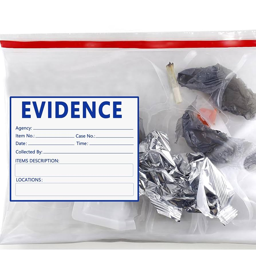 forensic evidence bags