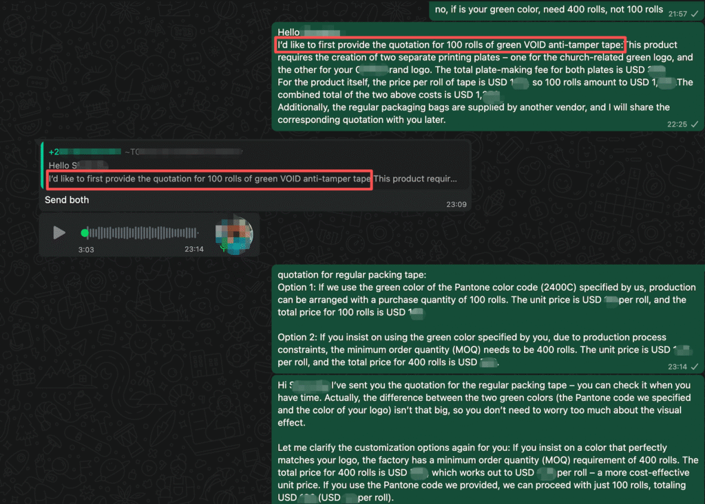 Destructible Labels 19 destructible labels low moq