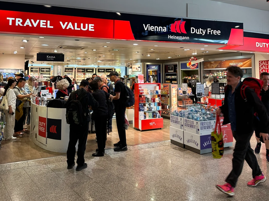 Vienna Airport Duty Free Bags