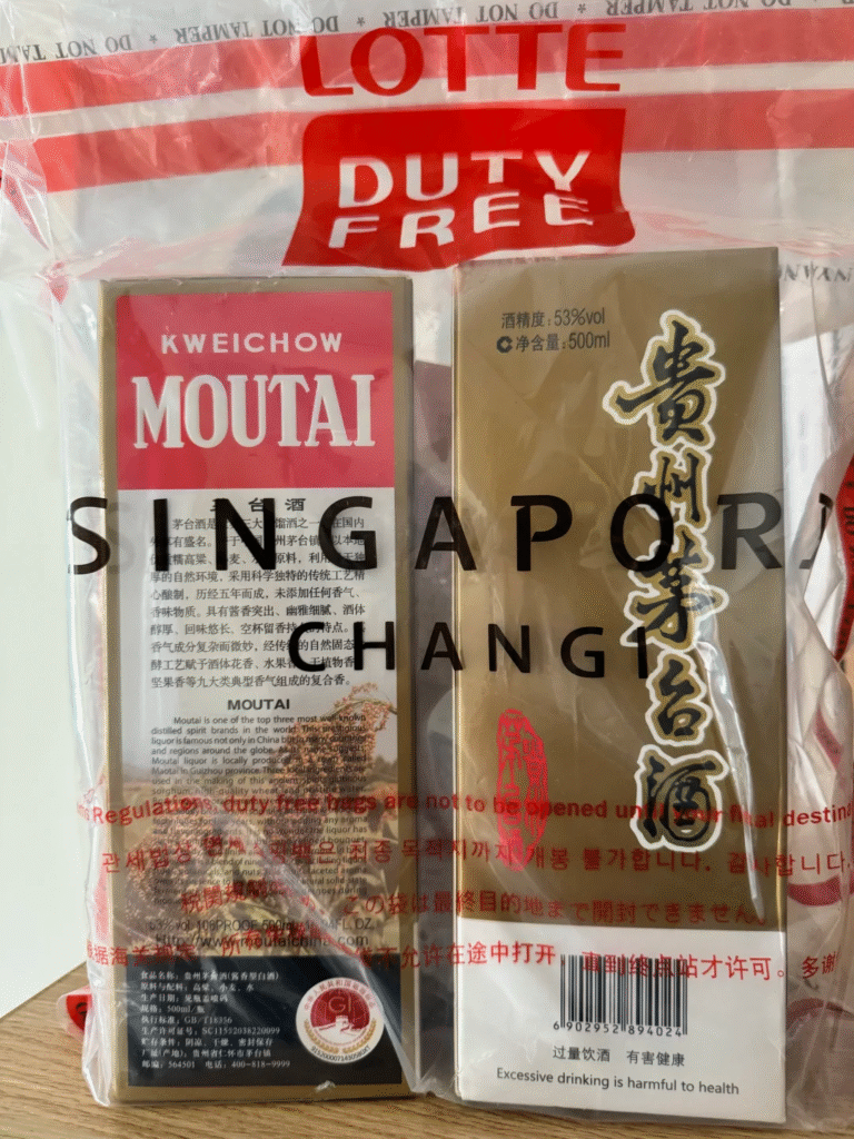 lotte custom duty free bags