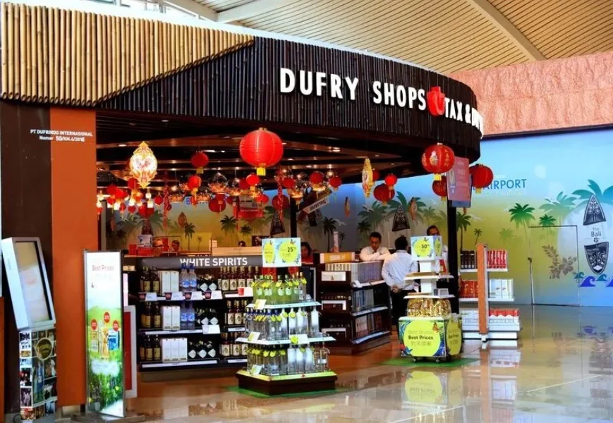 dufry duty free store packaging