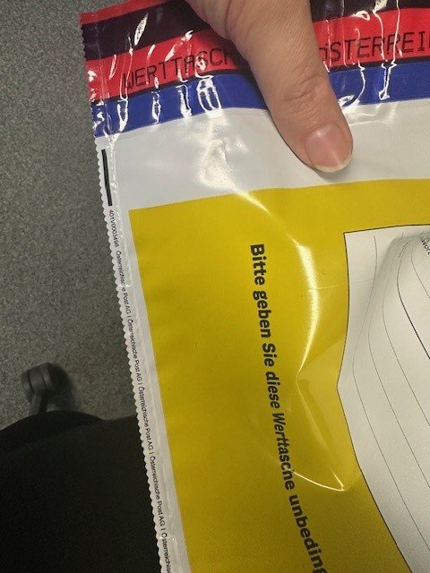 tamper evident bags for austria postal