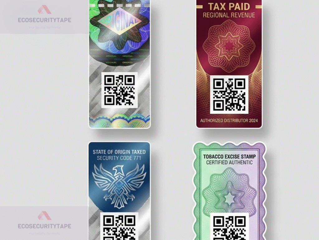 cigarette stamp label