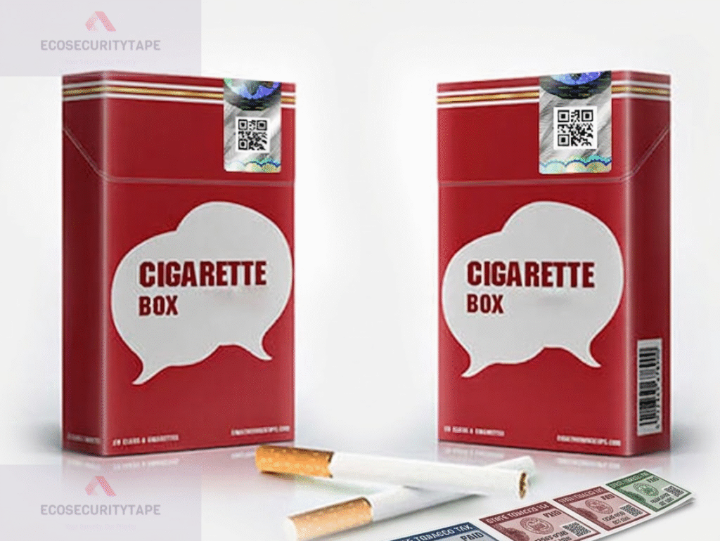 custom cigarette hologram stickers