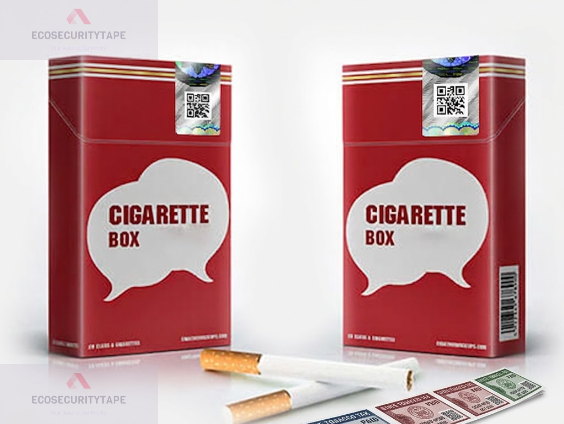 custom cigarette hologram stickers