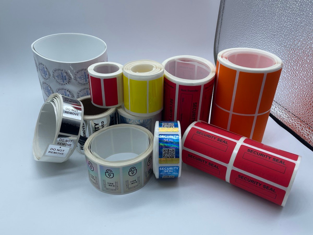 Custom Tamper Evident Label