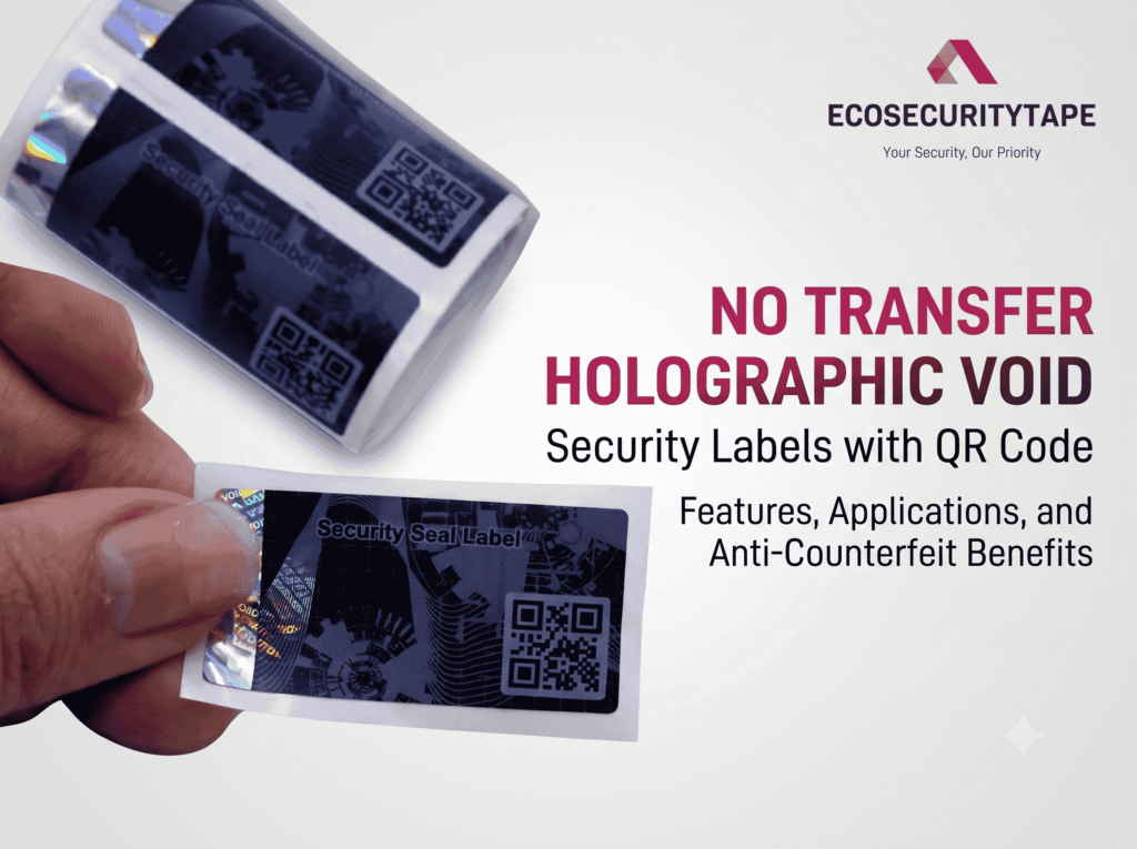 Home 14 No Transfer Holographic VOID Security Labels with QR Code Features Applications, and Anti-Counterfeit Benefits