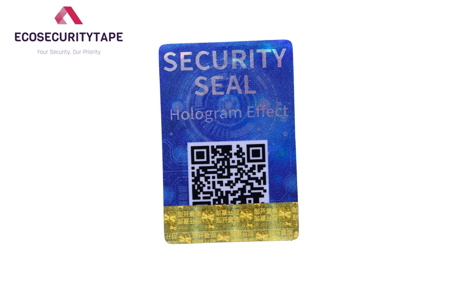 custom security hologram sticker label with qr code custom security hologram sticker label with qr code