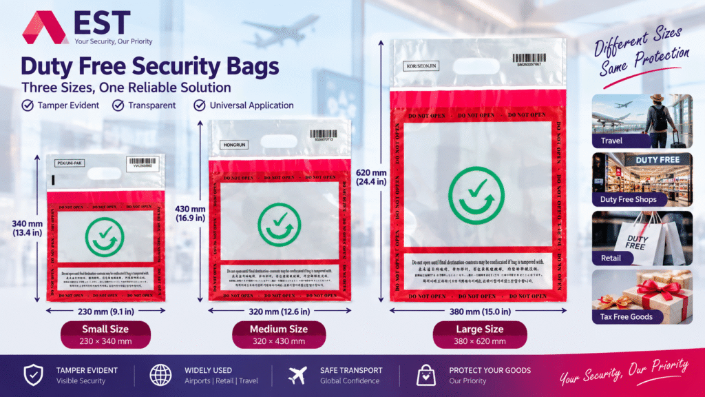 Duty Free Security Bags