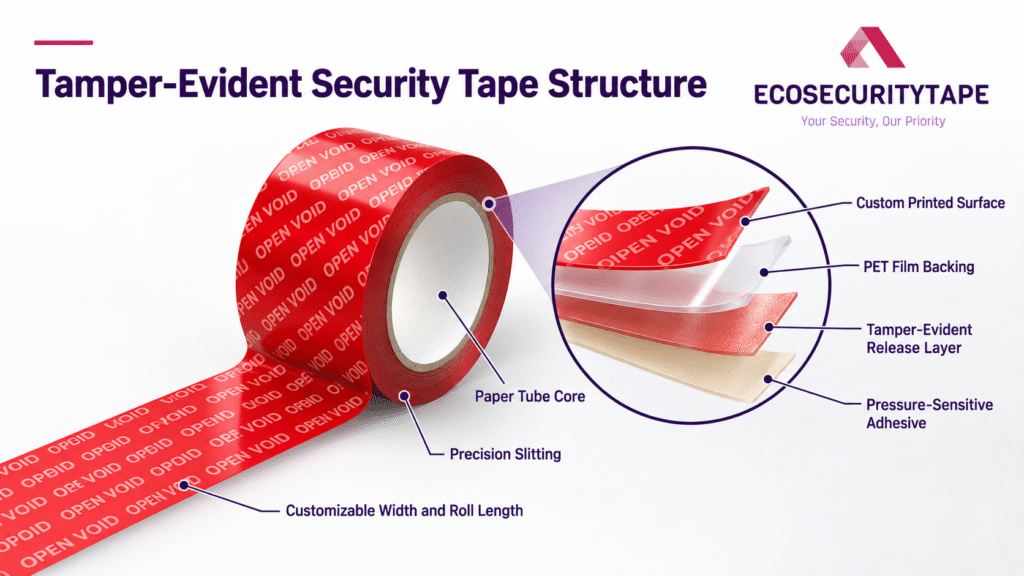 What Is VOID Tape? Functions, Applications, and Why It Matters 3 red void tape