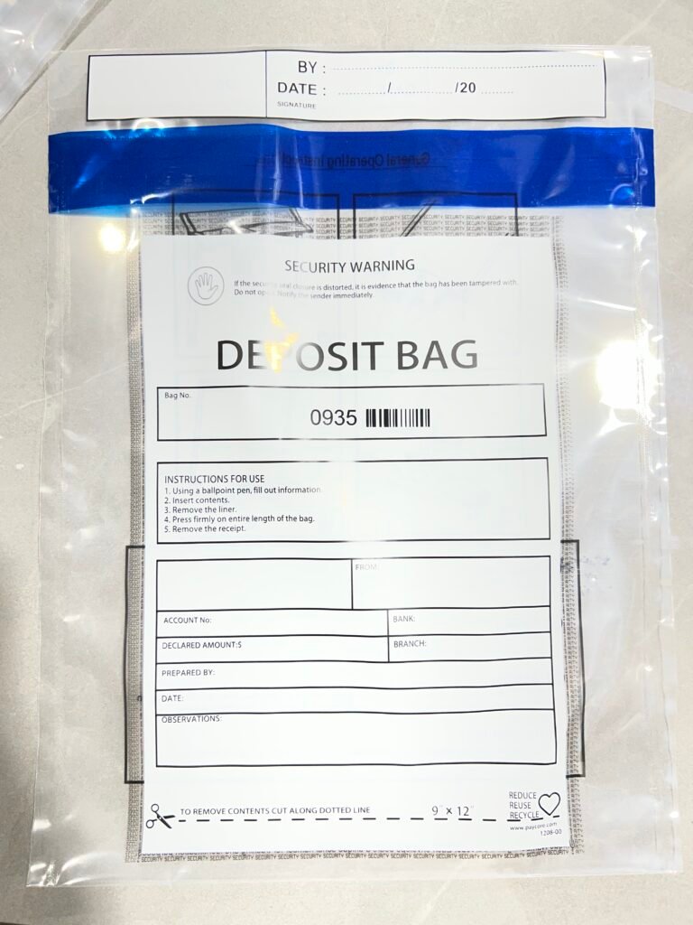 deposit bag