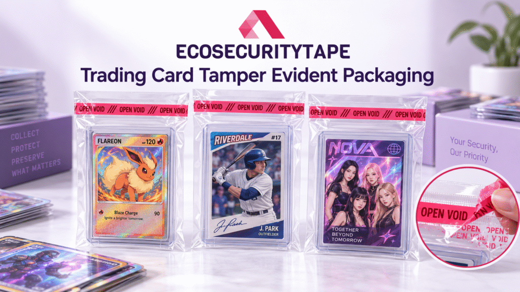 Home 14 trading card tamper evident packaging