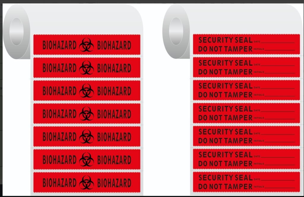 Tamper Evident Seals for Hospital Equipment and Containers: A Procurement Guide 4 BIOHAZARD SECURITY SEAL